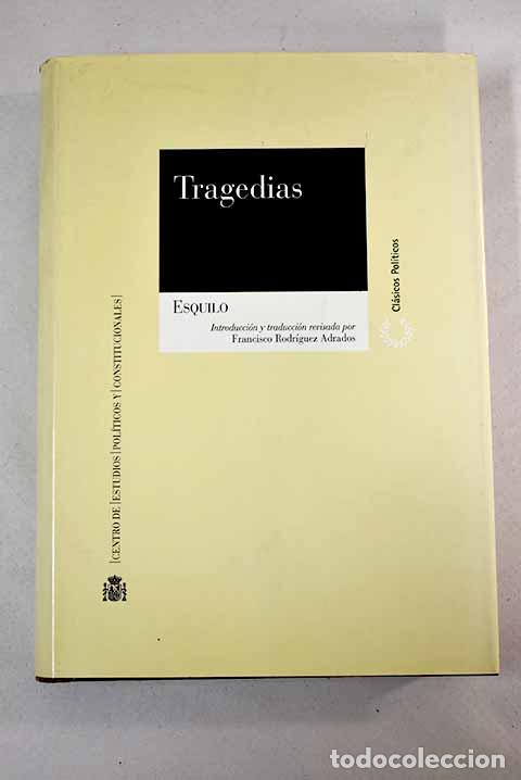 Libros: Tragedias.- Esquilo - Foto 1
