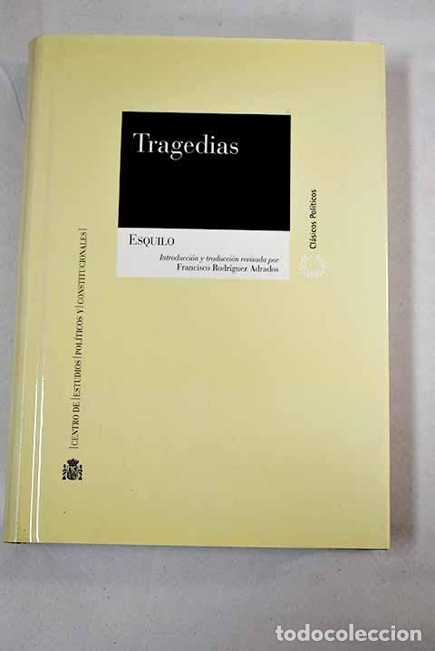 Libros: Tragedias.- Esquilo - Foto 1