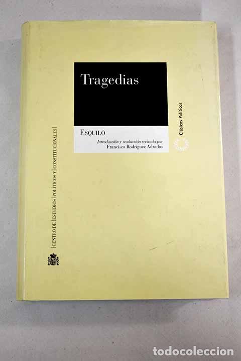 Libros: Tragedias.- Esquilo - Foto 1