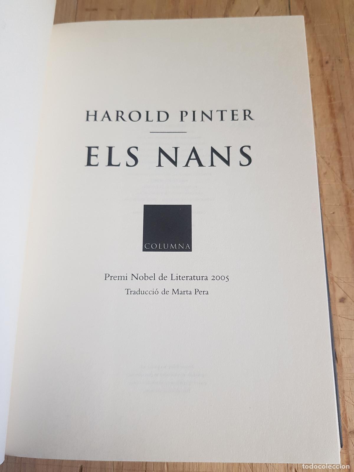 Libros: Els nans - Harold Pinter - Foto 5