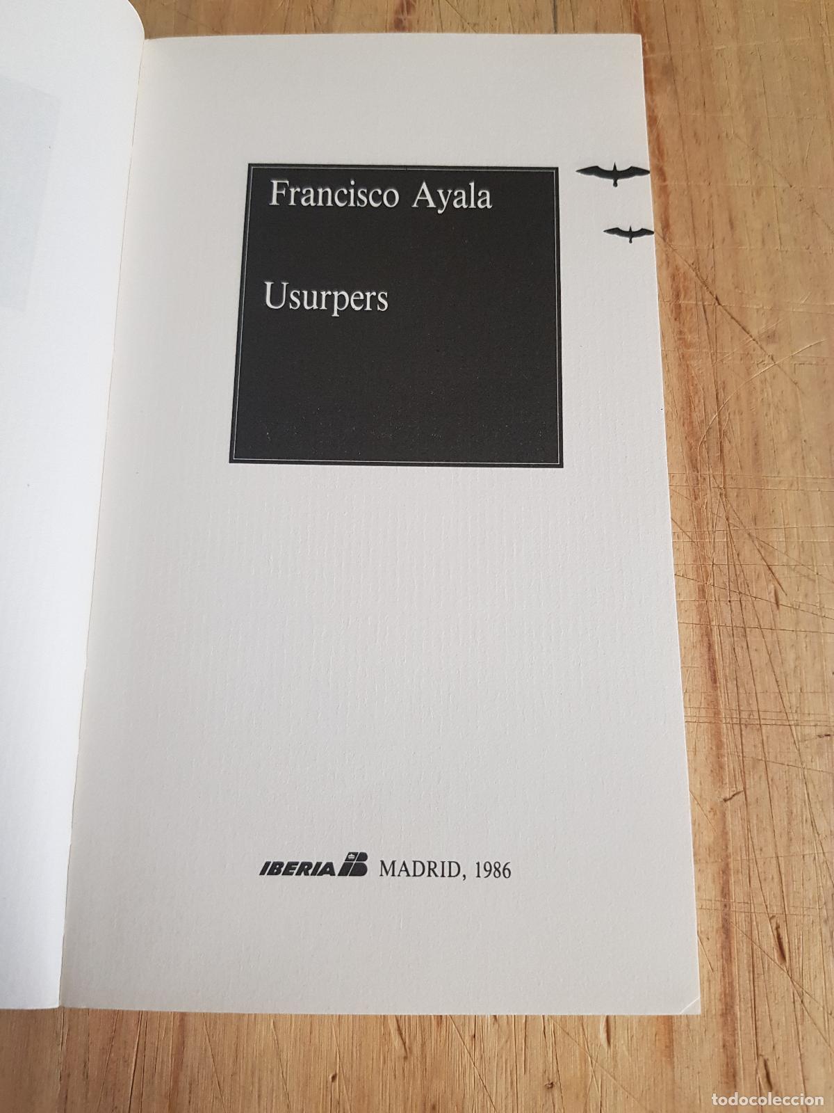 Libros: Usurpers - Francisco Ayala - Foto 3