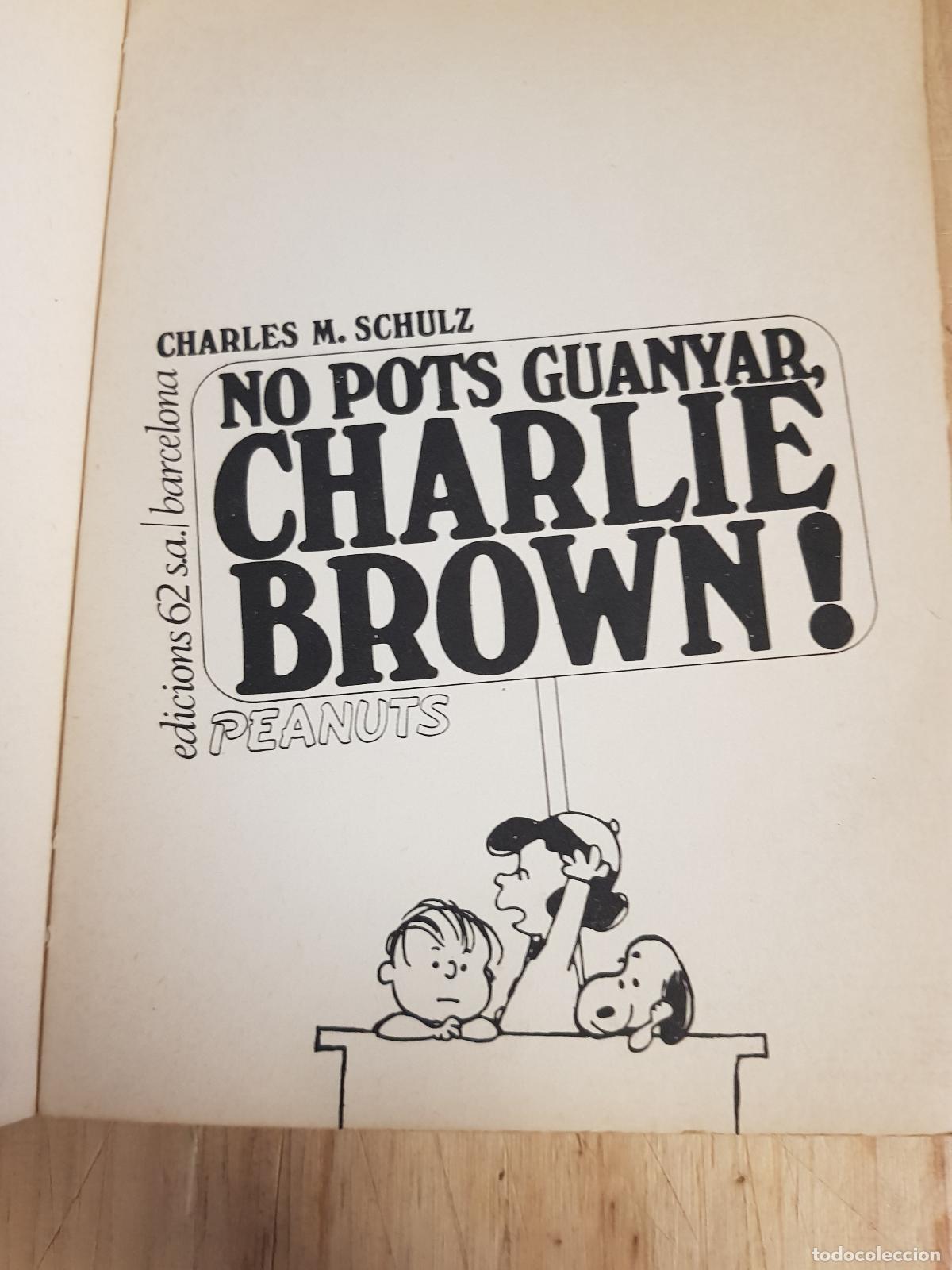Libros: No pots guanyar, charlie brown! - Charles M. Schulz - Foto 5