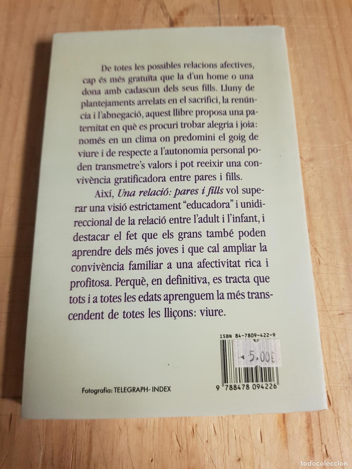 Libros: Una relaci&oacute;: pares i fills - Dr. Joan Corbella - Foto 5