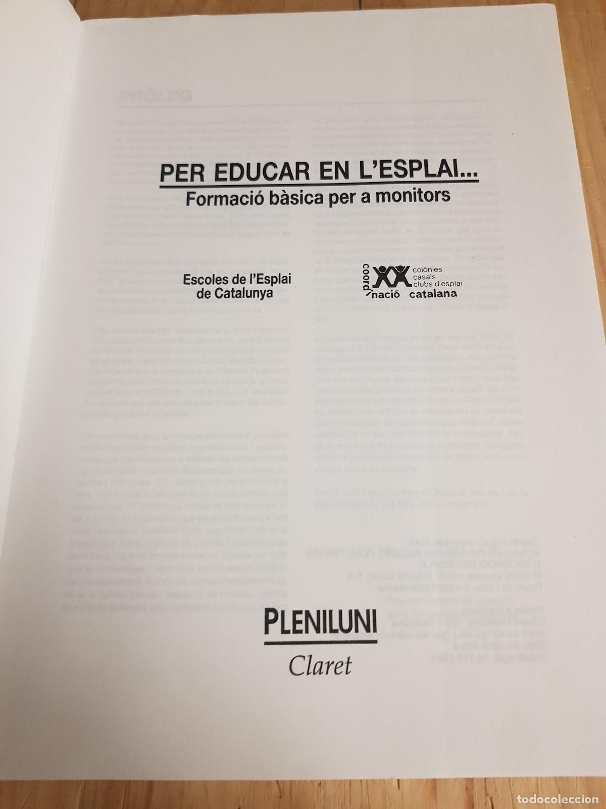 Libros: Per educar en lespai� - Varios - Foto 2