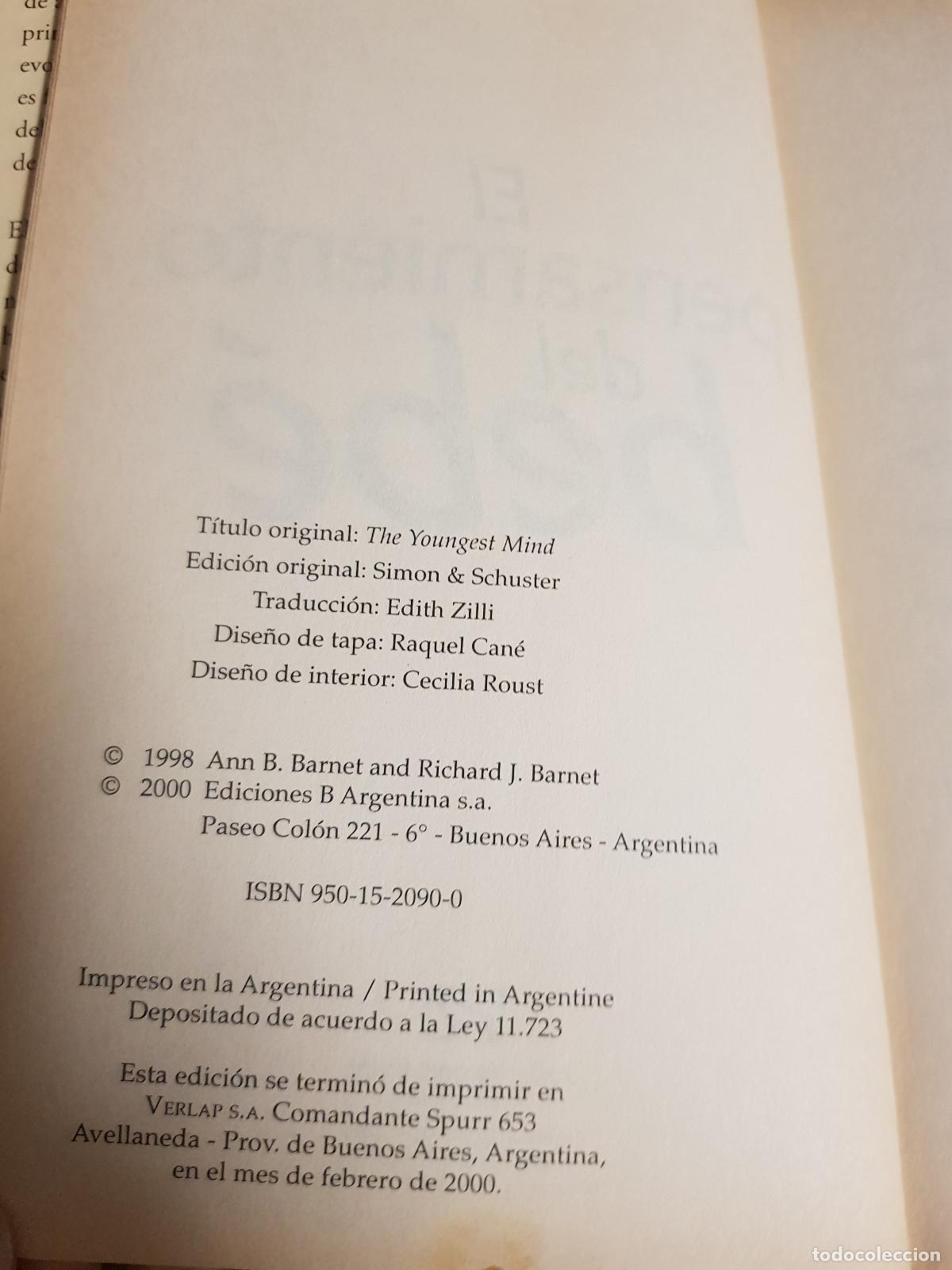 Libros: El pensamiento del beb&eacute; - Ann y Richard Barnet - Foto 4