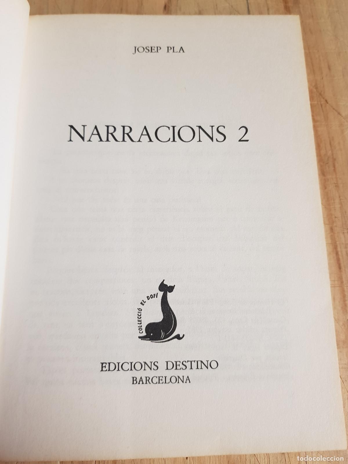 Libros: Narracions 2 - Josep Pla - Foto 5