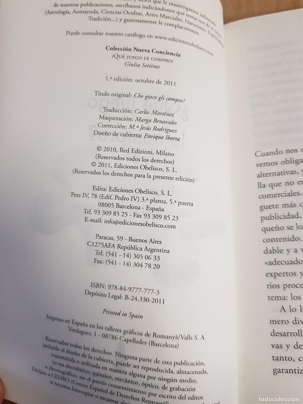 Libros: &iquest;Qu&eacute; juego le compro? - Giulia Settimo - Foto 3