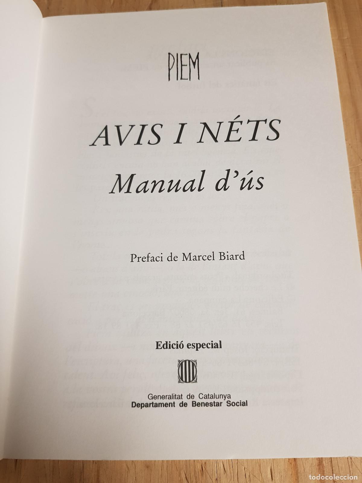 Libros: Avis i n&eacute;ts. Manual d&uacute;s - Piem - Foto 5