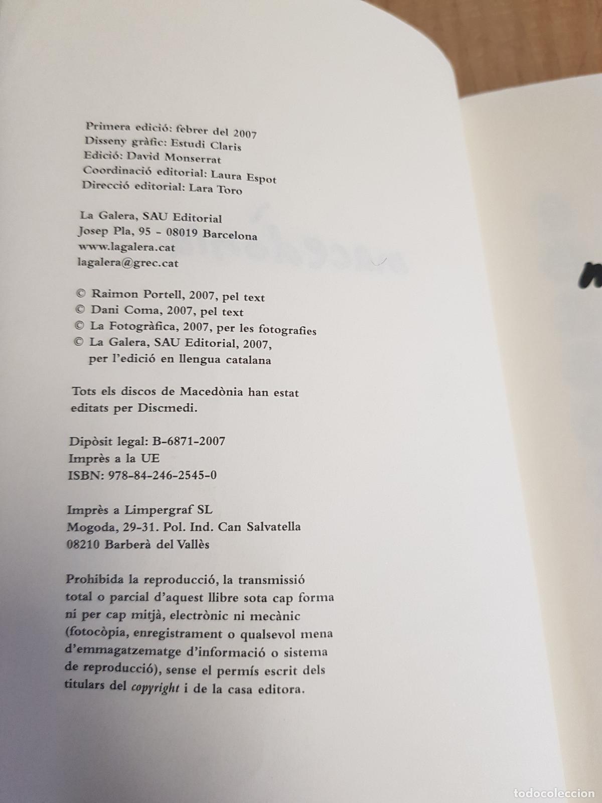 Libros: Maced&ograve;nia - Raimon Portell i Dani Coma - Foto 6