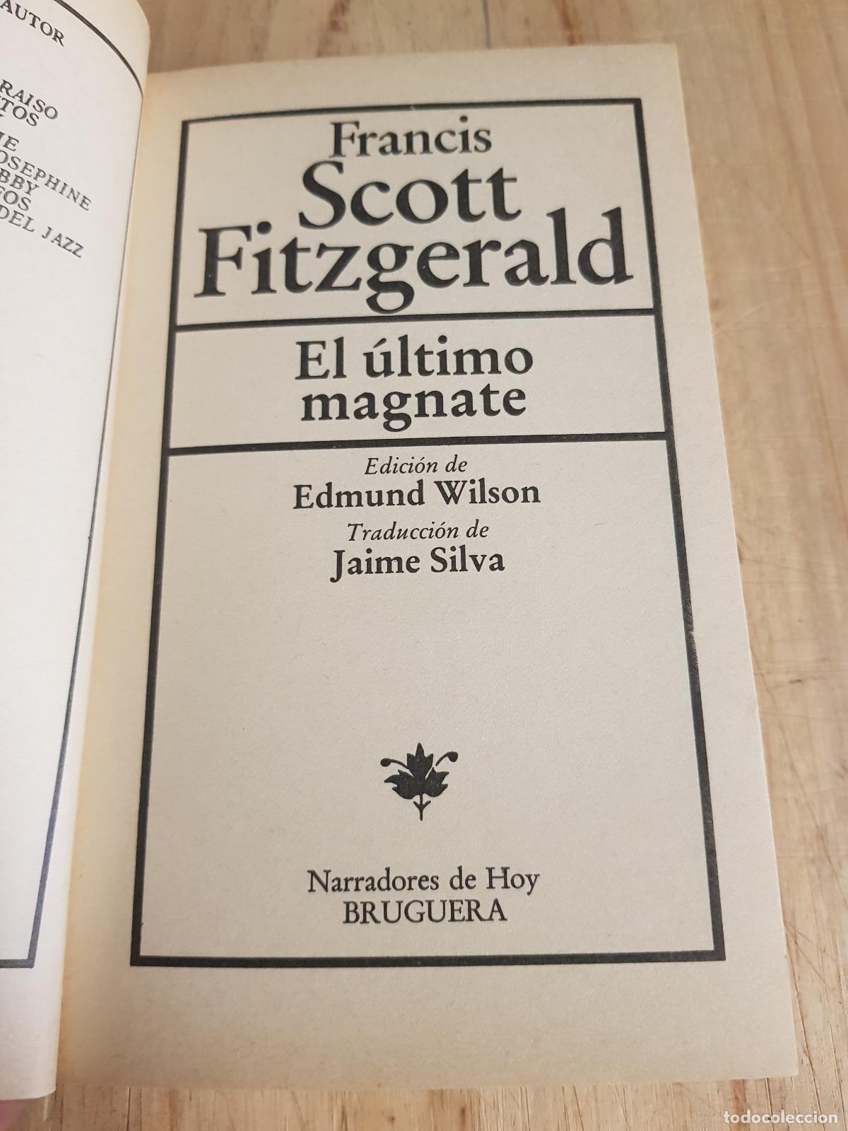 Libros: El &uacute;ltimo magnate - Francis Scott Fitzgerald - Foto 2