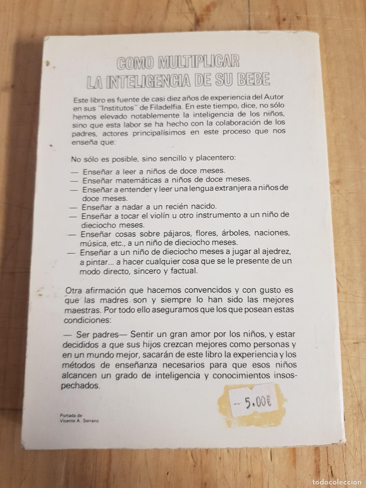 Libros: Como multiplicar la inteligencia de su bebe - Glenn Doman - Foto 5