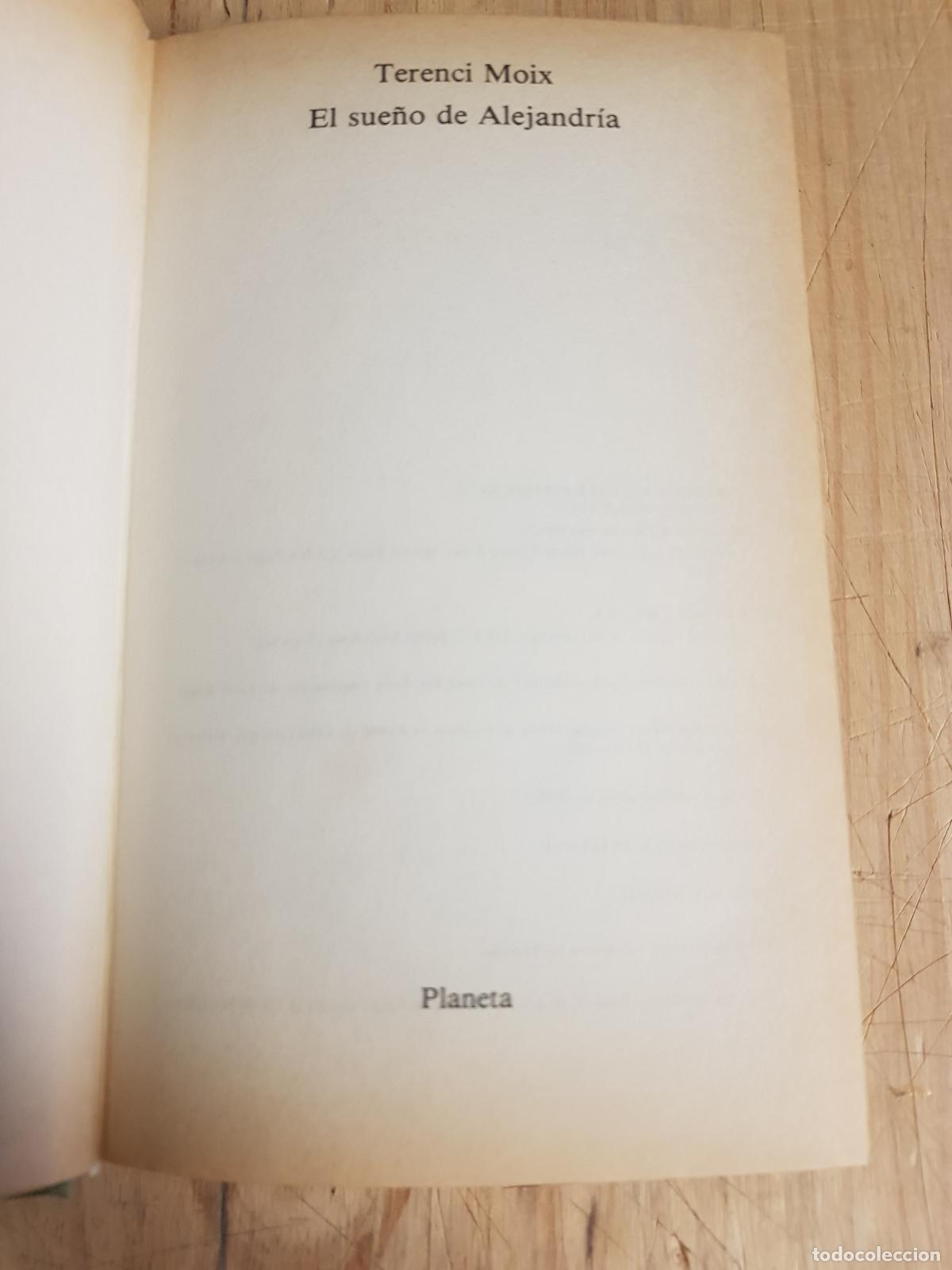 Libros: El sue&ntilde;o de Alejandr&iacute;a - Terenci Moix - Foto 2