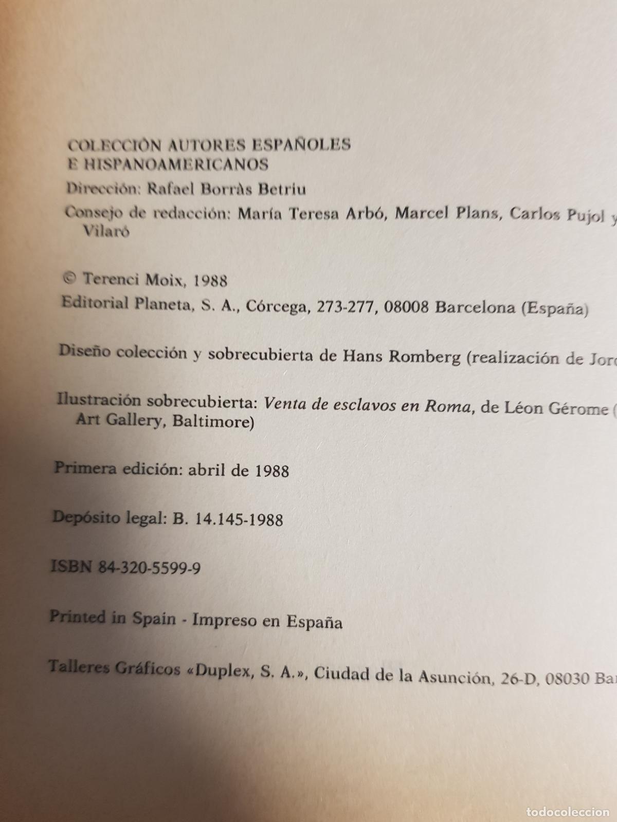Libros: El sue&ntilde;o de Alejandr&iacute;a - Terenci Moix - Foto 3
