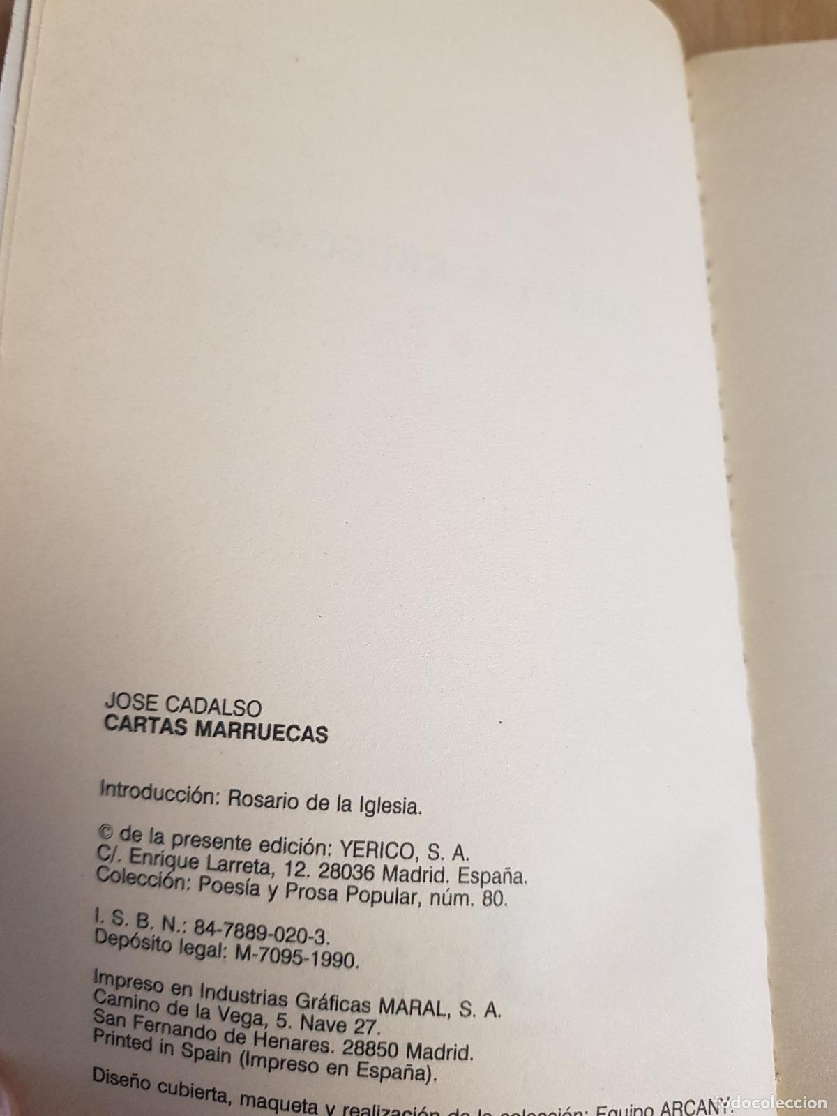 Libros: Cartas Marruecas - Jos&eacute; Cadalso - Foto 2