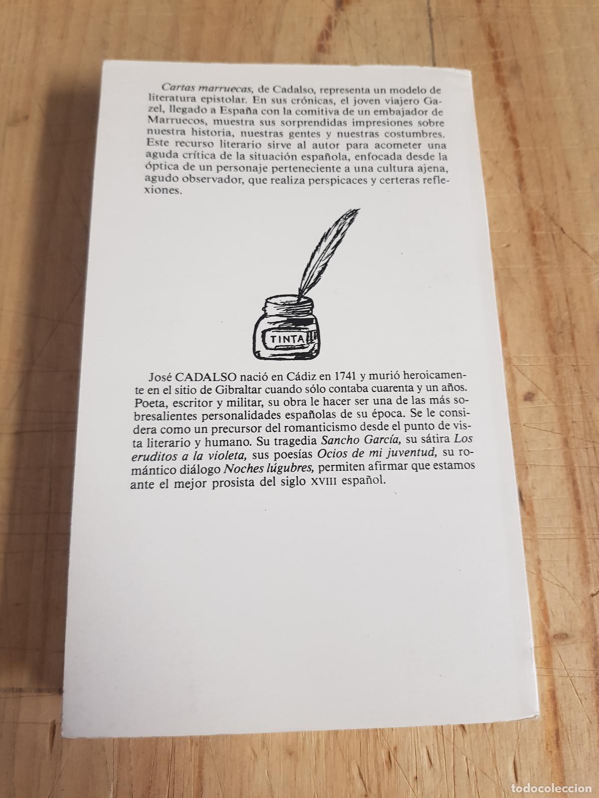 Libros: Cartas Marruecas - Jos&eacute; Cadalso - Foto 4