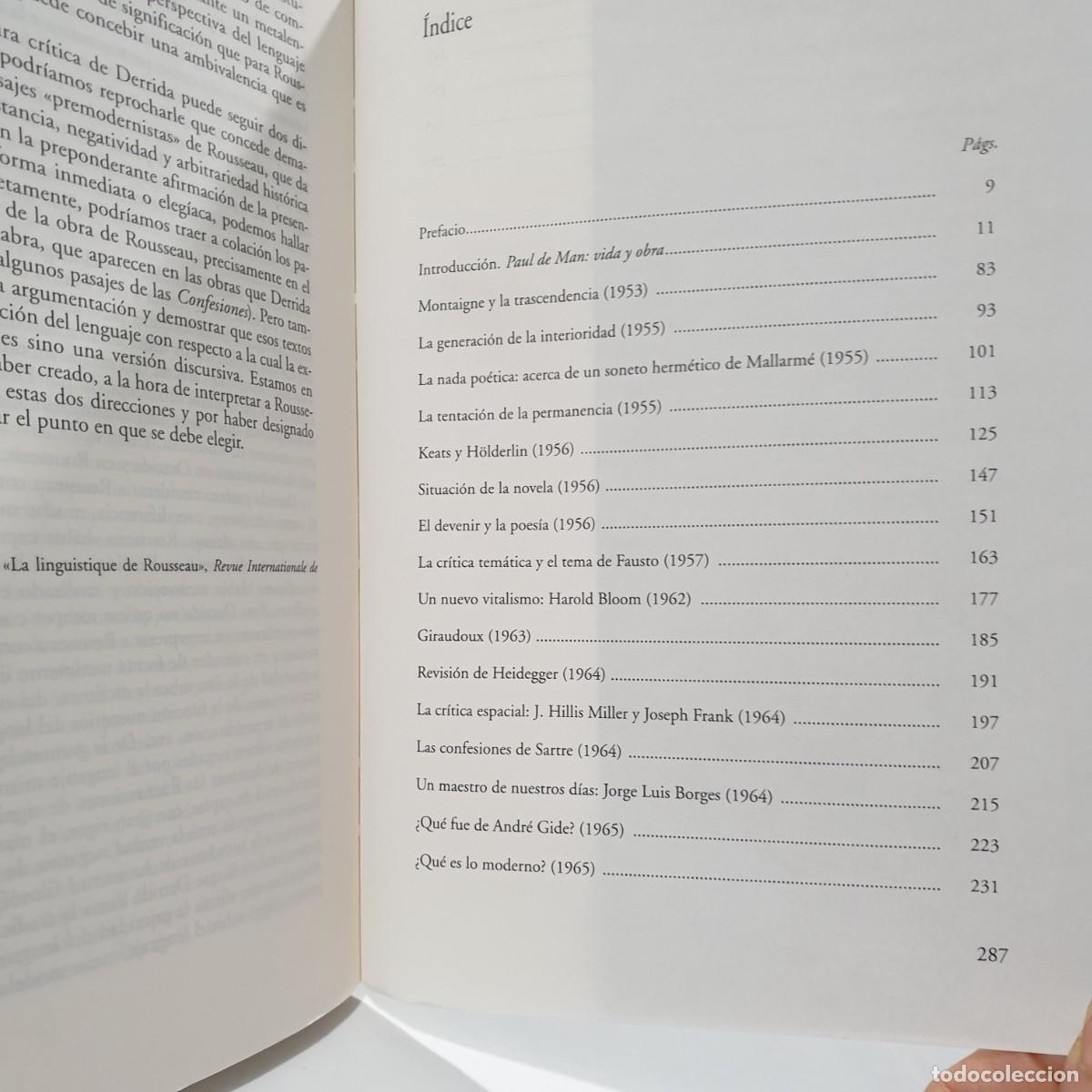 Libros: ESCRITOS CR&Iacute;TICOS - Paul de Man - Foto 8