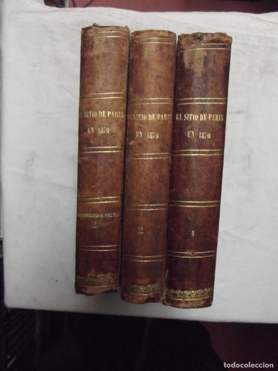 Libros: EL SITIO DE PARIS EN 1870 - Foto 1
