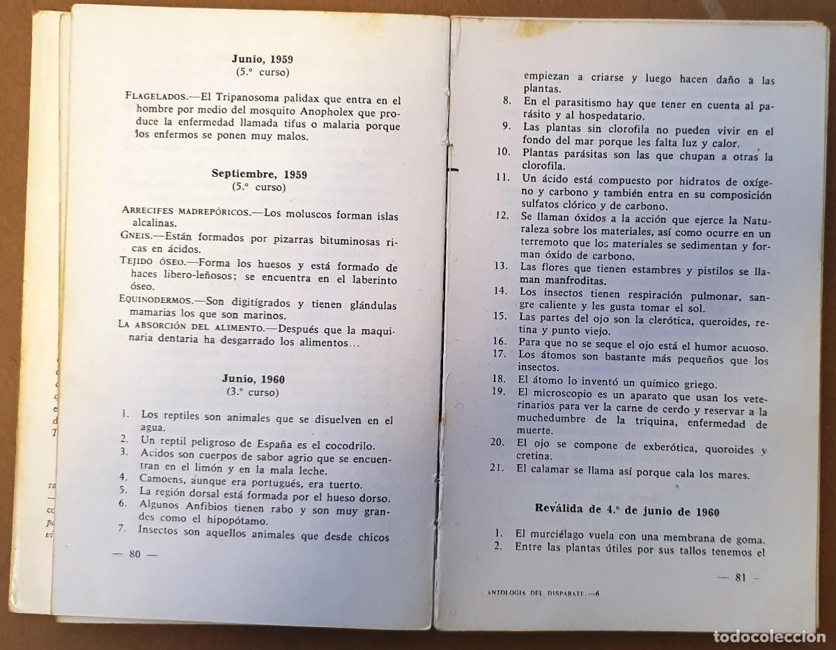 Libros: ANTOLOGIA DEL DISPARATE. LUIS DIEZ JIMENEZ. 1970. - Foto 3