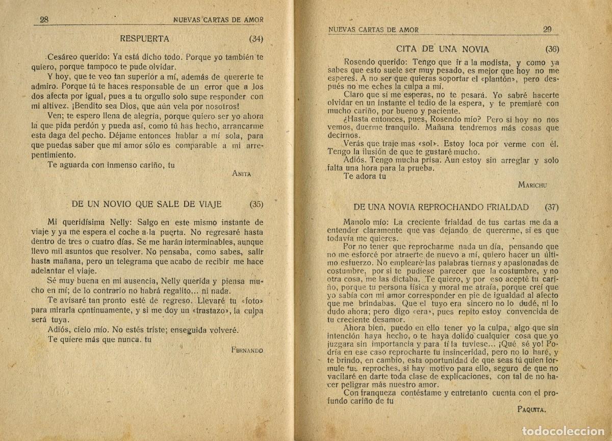 Libros: ANTIGUO LIBRO &rdquo;NUEVAS CARTAS DE AMOR&rdquo; -EDITORIAL CIES, VIGO - Foto 2