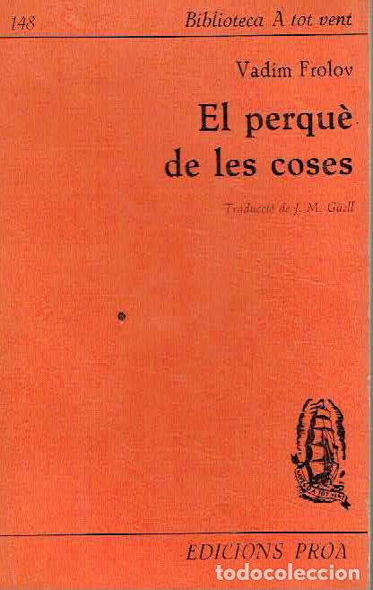 Libros: Vadim Frolov.. - El perqu&egrave; de les coses - Foto 1