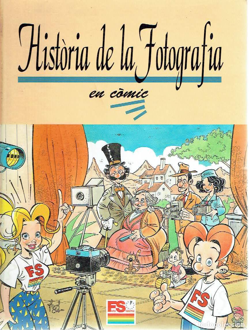 Livros em segunda m&atilde;o: Jes&uacute;s de Cos (gui&oacute;n) y Miguel Francisco Moreno (ilustraciones).. - Hist&ograve;ria de la fotografia en c&ograve;mi