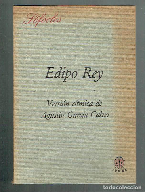 Libros: S&oacute;focles.. - Edipo Rey.. - Foto 1