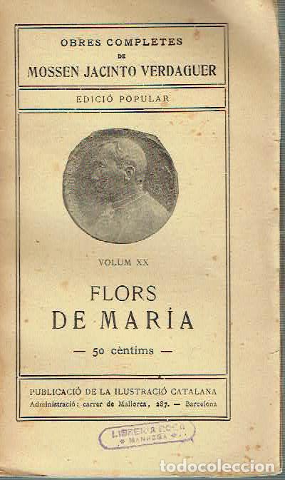 Libros: Jacint Verdaguer - Flors de Maria. - Foto 1