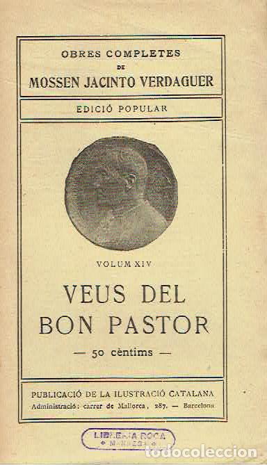Libros: Jacint Verdaguer - Veus del bon pastor. - Foto 1