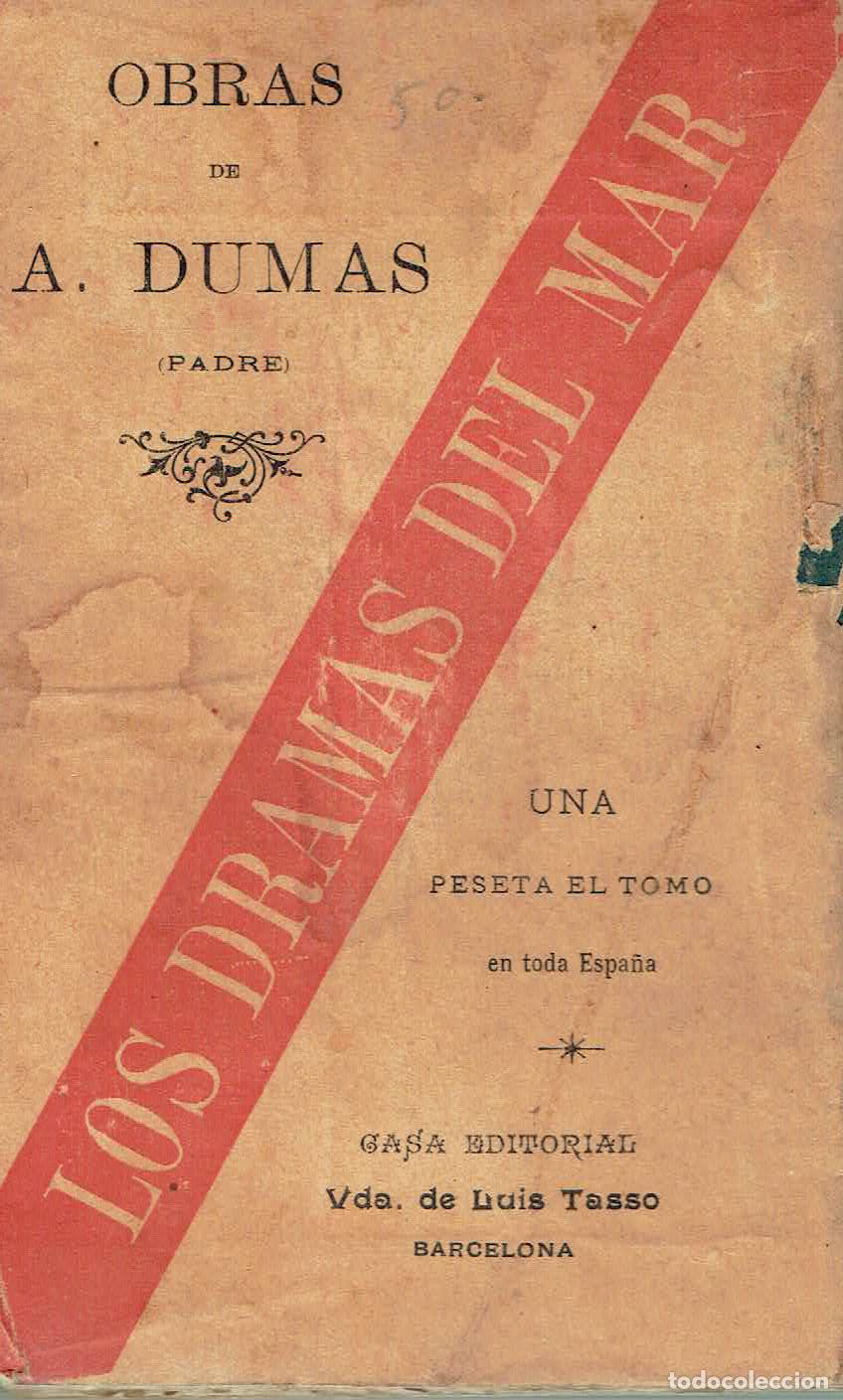 Libros: Alejandro Dumas (padre).. - Los dramas del mar.. - Foto 1