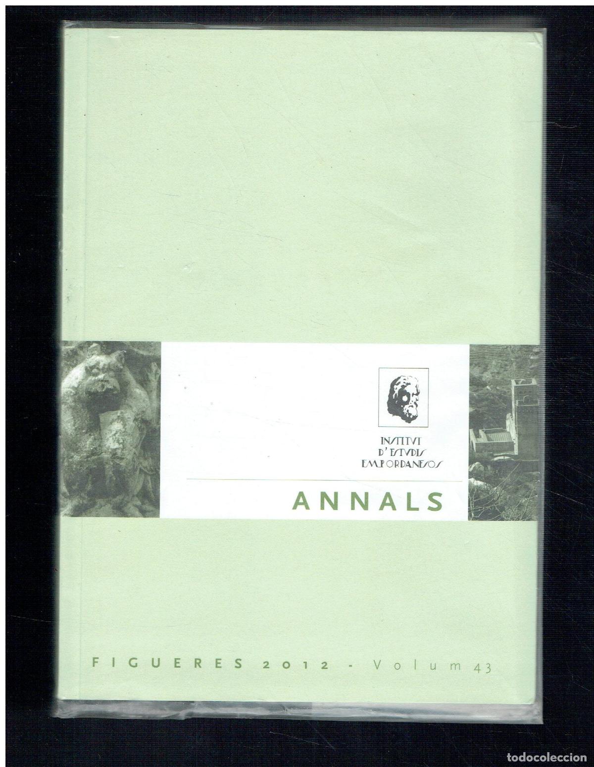 Libros: Albert Oll&eacute; (coordinaci&oacute;n).. - Annals, n&ordm; 43.. - Foto 1