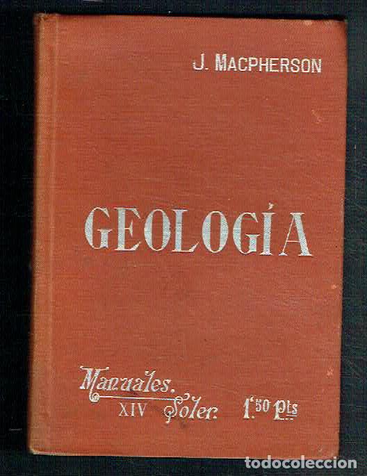 Libros: Jos&eacute; Macpherson - Geolog&iacute;a - Foto 1