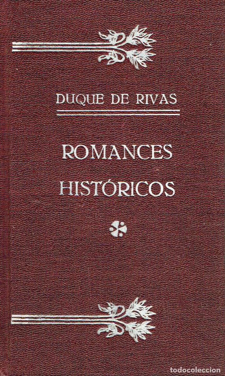 Libros: Duque de Rivas. - Romances hist&oacute;ricos. - Foto 1
