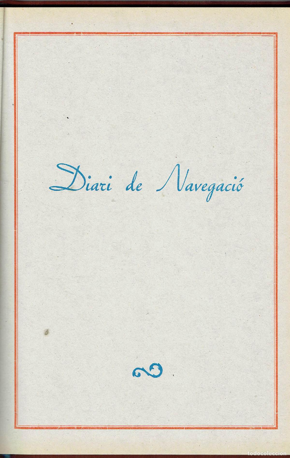 Libri di seconda mano: Diari de Navegaci&oacute;.