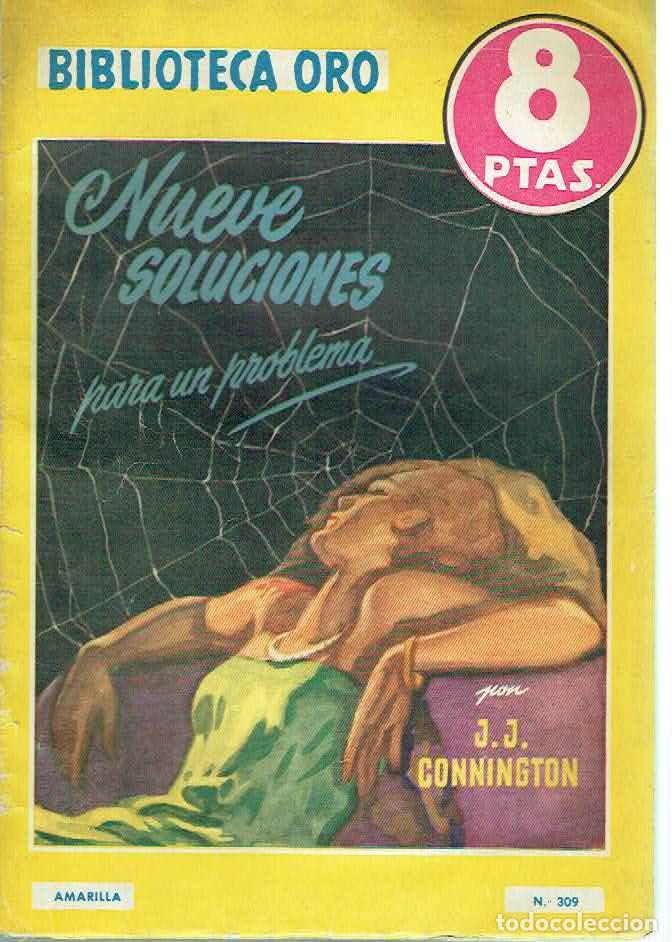 Libros: J.J. Connington - Nueve soluciones para un problema - Foto 1