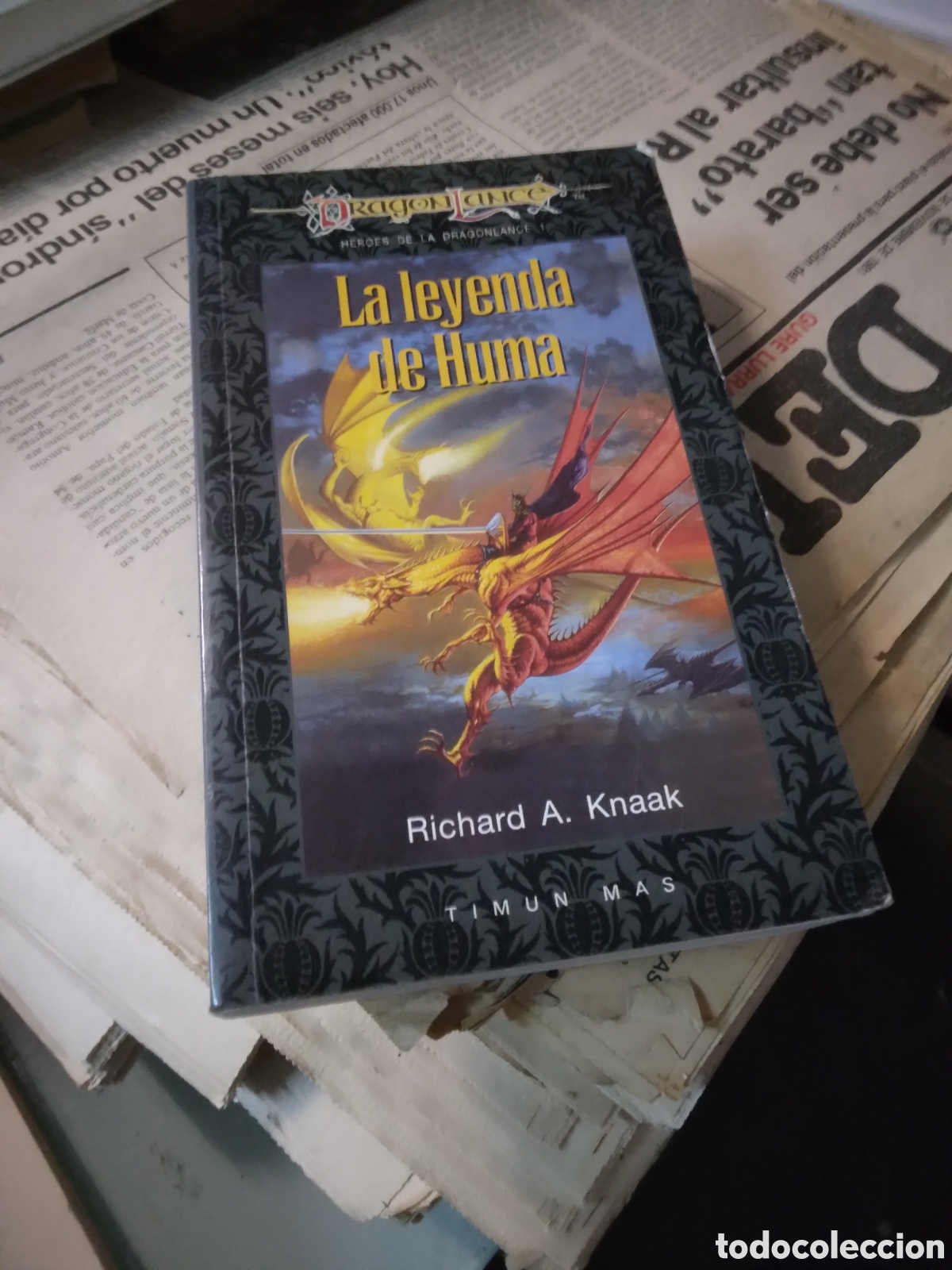 Libros: Drag&oacute;n Lance, La leyenda de Huma, Timun - Foto 1