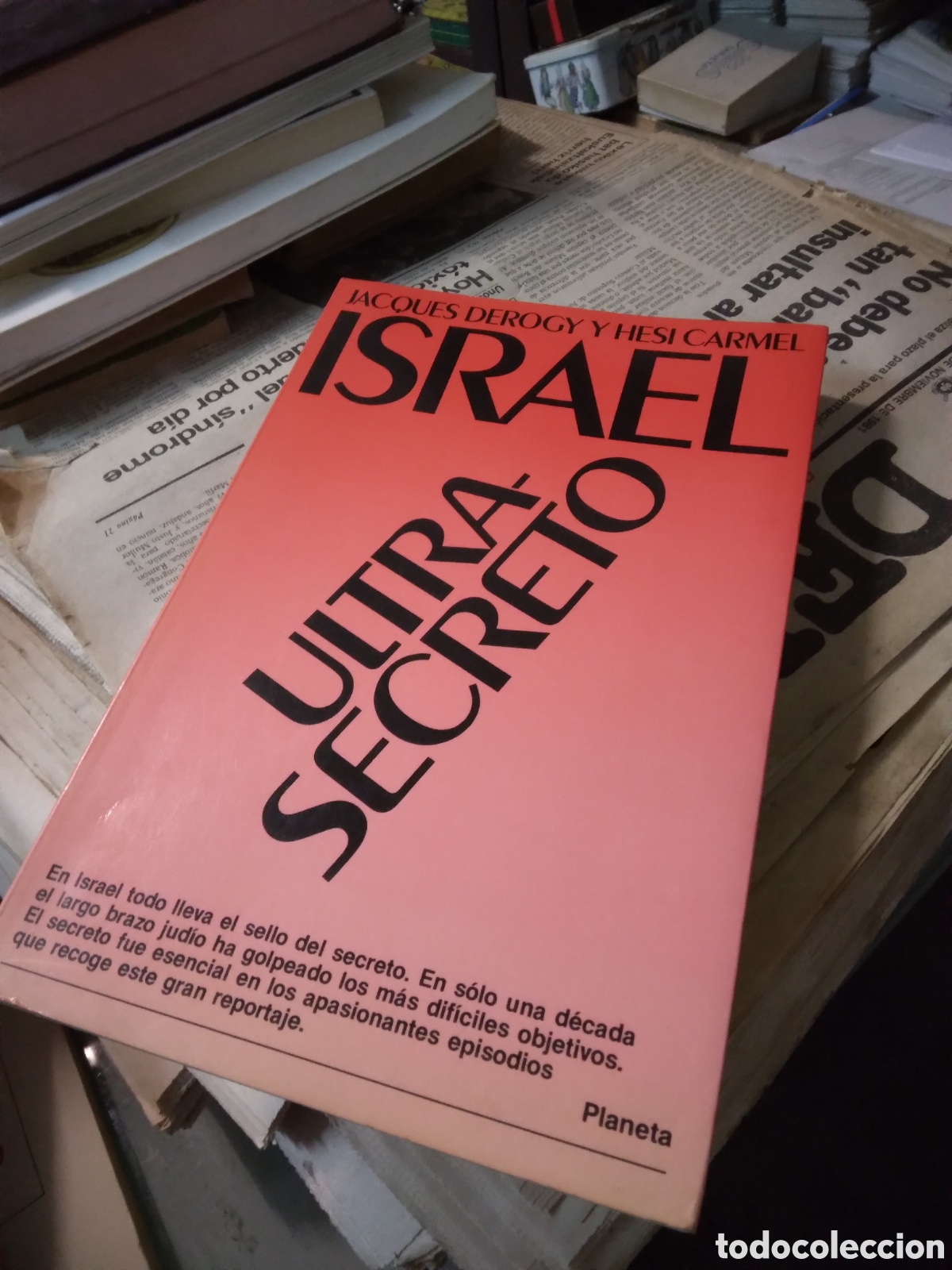 Libros: Israel ultra secreto, Jacques Derogy, Planeta - Foto 1