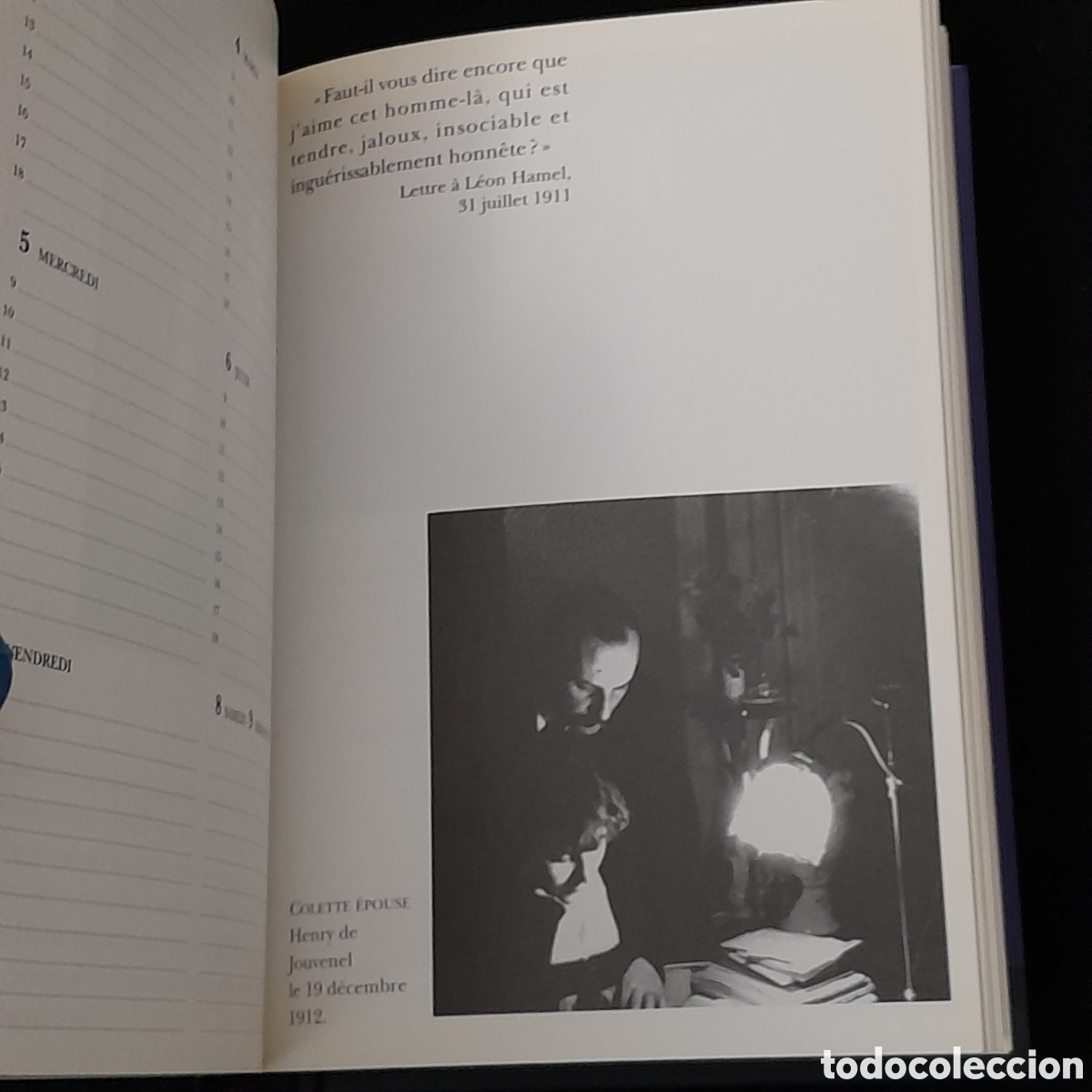Libros: L-8302. AGENDA 2001. COLETTE. MILLE ET UNE NUITS - Foto 5