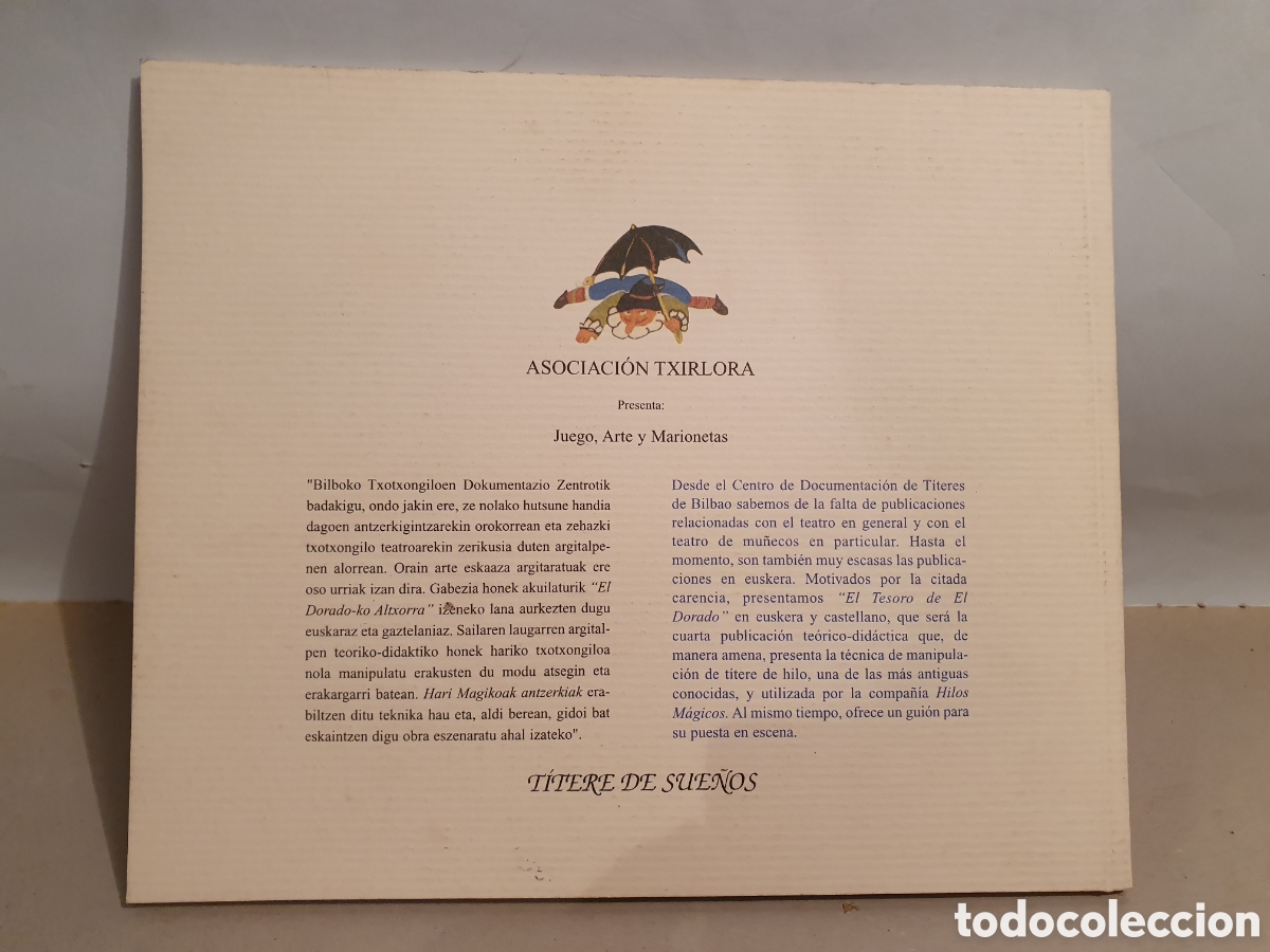Libros: TITERE DE SUE&Ntilde;OS. EL TESORO DE EL DORADO. BBK A&Ntilde;OS 90. - Foto 7