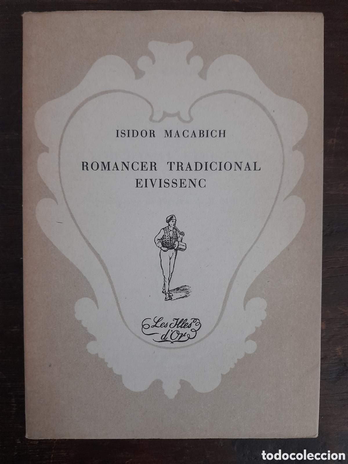 Libros: Romancer Tradicional Eivissenc, Isidor Macabich - MOLL 1954 (En catal&aacute;n) - Foto 1