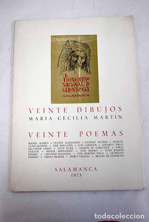 Libros: Veinte dibujos.- Mart&iacute;n, Mar&iacute;a Cecilia - Foto 1