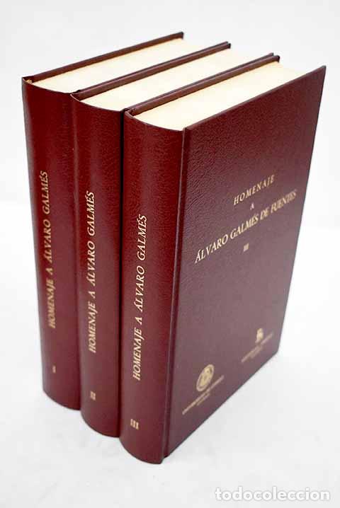 Libros: Homenaje a &Aacute;lvaro Galm&eacute;s de Fuentes - Foto 1