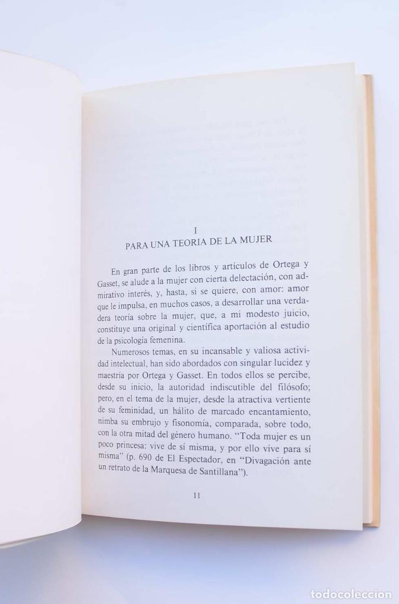 Libros: Teor&iacute;a de la mujer en la obra de Ortega y Gasset - SEQUEROS, Antonio - Foto 3