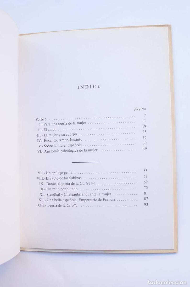Libros: Teor&iacute;a de la mujer en la obra de Ortega y Gasset - SEQUEROS, Antonio - Foto 4
