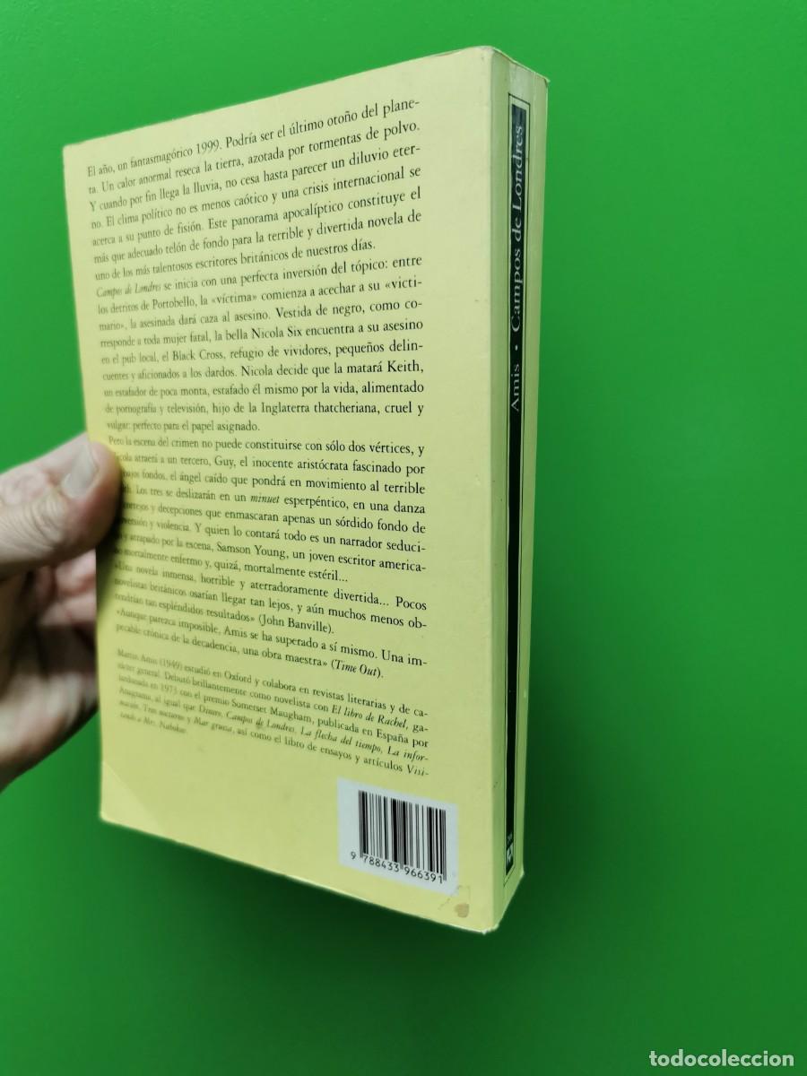 Libros: CAMPOS DE LONDRES - MARTIN AMIS - ANAGRAMA - Foto 2
