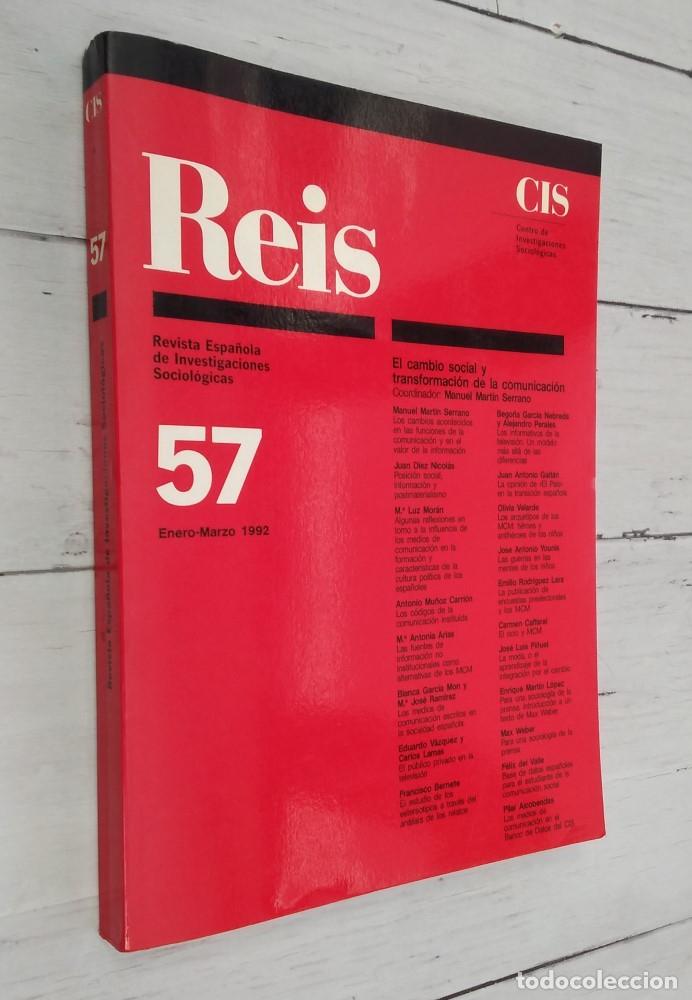 Libros: REIS 57, enero-marzo 1992 - vvaa - Foto 1