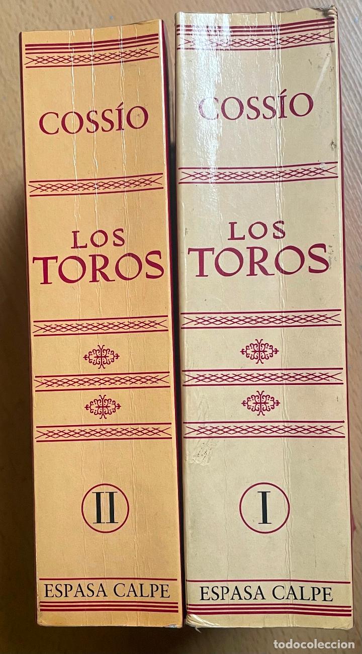 Libros: LOS TOROS, COSSIO, Espasa Calpe 2 Volumenes - Foto 2