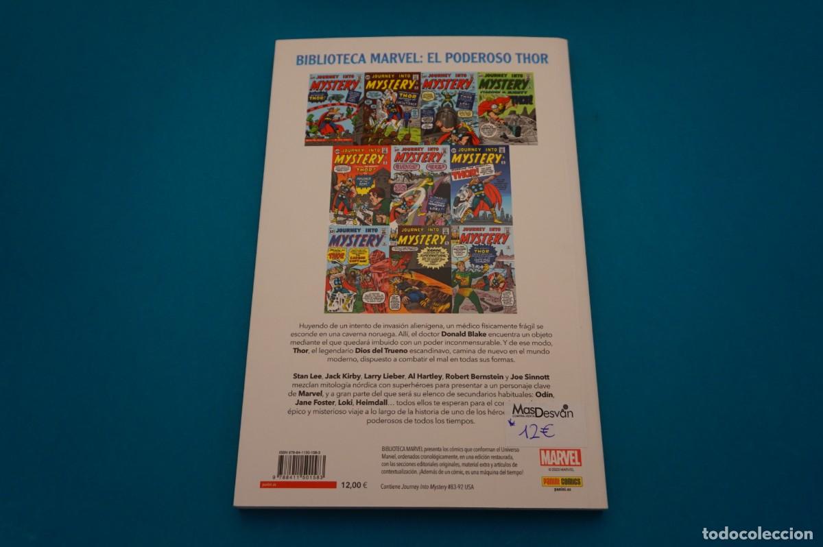 Libros: M3G/ EL PODEROSO THOR 1 - LA SAGA DE THOR COMIENZA AQUI / BIBLIOTECA MARVEL - Foto 5