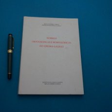 Libros: AMF-20A/ NORMAS ORTOGRAFICAS E MORFOLOXICAS DO IDIOMA GALEGO
