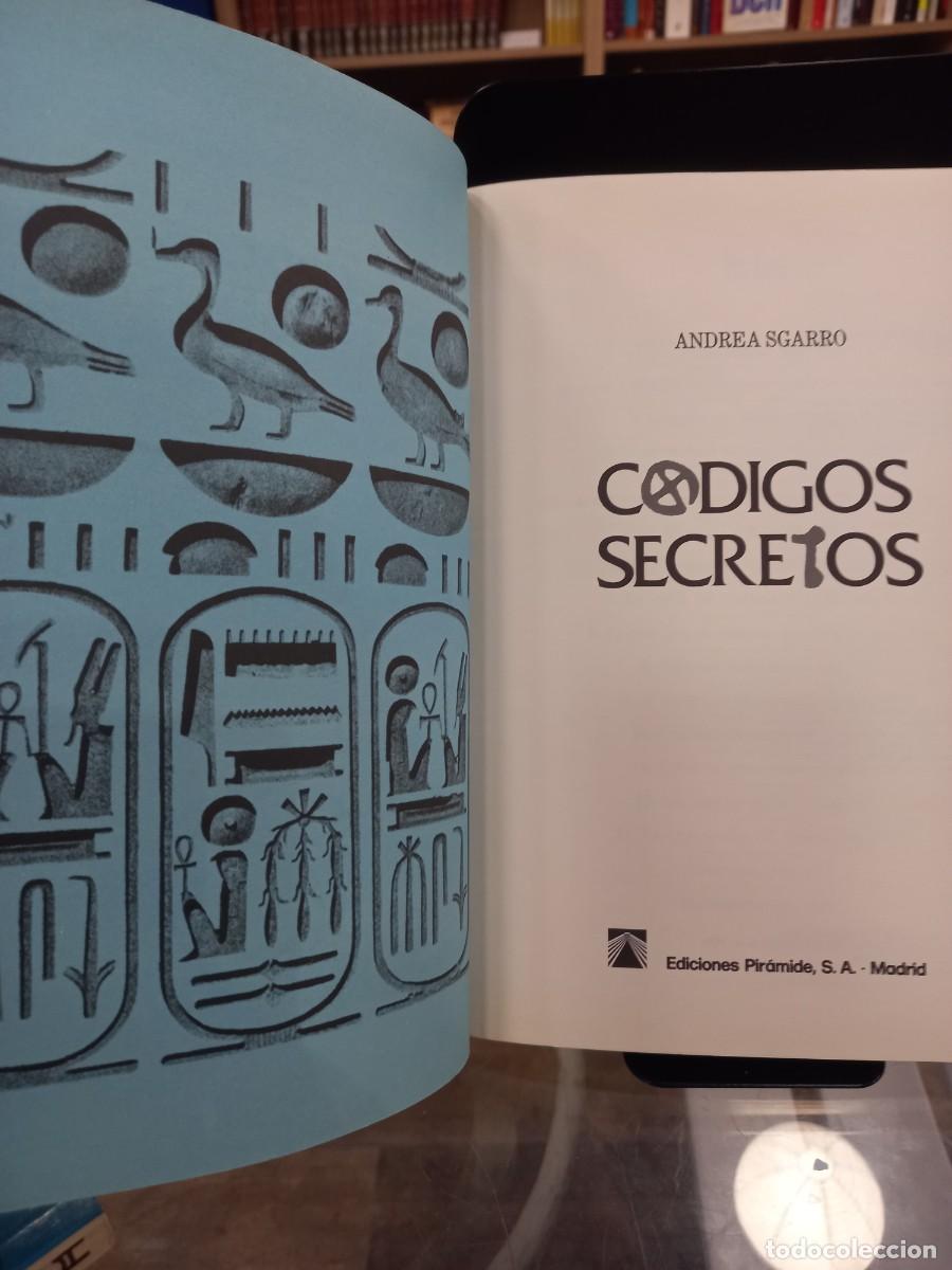 Libros: ANDREA SGARRO - C&Oacute;DIGOS SECRETOS / PRIMERA EN ESPA&Ntilde;OL 1990 - Foto 3
