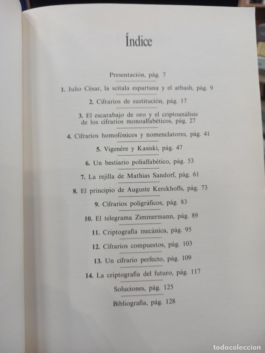 Libros: ANDREA SGARRO - C&Oacute;DIGOS SECRETOS / PRIMERA EN ESPA&Ntilde;OL 1990 - Foto 4